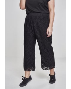 Pantaloni // Urban classics Ladies Laces Culotte black