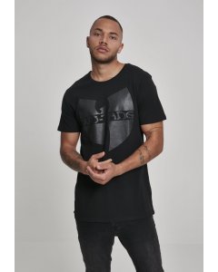Tricou pentru bărbati cu mânecă scurtă // Wu-Wear Wu-Wear Black Logo T-Shirt black