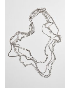 Urban Classics Accessoires / Valeria Layering Necklace silver