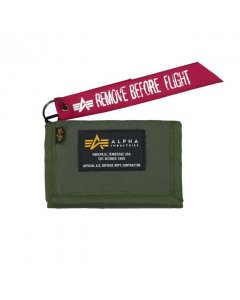 Alpha Industries Crew Wallet - green