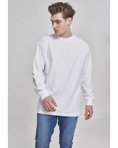 Tricou pentru bărbati cu mânecă lungă // Urban Classics Boxy Heavy Longsleeve white