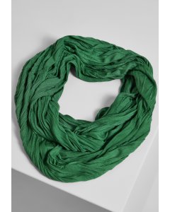 Esarfa // MasterDis Wrinkle Loop Scarf green