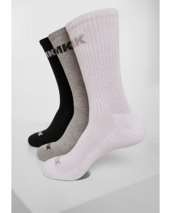 Şosete // Mister tee AMK Socks 3-Pack black/grey/white