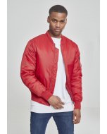 Jachetă pentru bărbati  // Urban Classics Basic Bomber Jacket fire red
