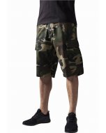 Pantaloni scurti // Urban Classics Camouflage Cargo Shorts wood camo