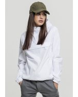 Jachetă pentru femei // Urban classics Ladies Basic Pull Over Jacket white