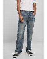 Pantaloni bărbati // Urban Classics Loose Fit Jeans sand destroyed washed