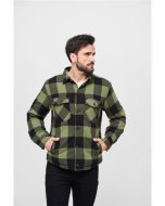 Jachetă pentru bărbati  // Brandit Lumberjacket black/olive