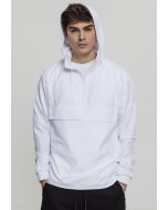 Jachetă pentru bărbati  // Urban Classics Basic Pull Over Jacket white