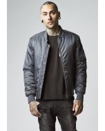 Jachetă pentru bărbati  // Urban Classics Basic Bomber Jacket cool grey