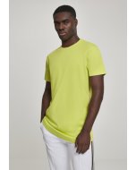 Tricou pentru bărbati cu mânecă scurtă // Urban Classics Shaped Long Tee frozen yellow