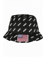 Pălărie // Mister tee NASA Allover Bucket Hat black