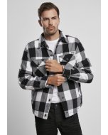 Jachetă pentru bărbati  // Brandit Lumberjacket white black