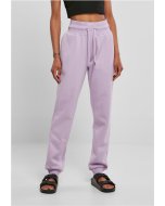 Pantaloni de trening pentru femei // Urban Classics Ladies Organic High Waist Sweat Pants lilac