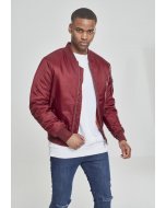 Jachetă pentru bărbati  // Urban Classics Basic Bomber Jacket burgundy