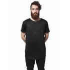Tricou pentru bărbati cu mânecă scurtă // Urban Classics Shaped Neopren Long Tee black