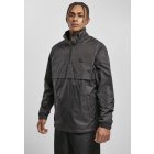 Jachetă pentru bărbati  // Urban classics Stand Up Collar Pull Over Jacket black