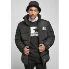 Jachetă pentru bărbati de iarnă // Starter Logo Puffer Jacket black