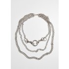 Urban Classics / Carabiner Necklace silver