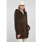 Urban Classics / Ladies Sherpa Jacket brown