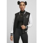 Jachetă  pentru femei  // Starter Ladies Sweat College Jacket black/white