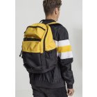 Urban Classics Accessoires / Backpack Colourblocking chrome yellow/black/black