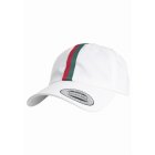 Sepci // Flexfit Stripe Dad Hat white/firered/green