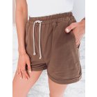 Women's shorts WLR005 - brown