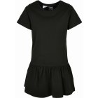 Tricou pentru copii // Urban classics Girls Valance Tee Dress black