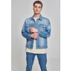 Jachetă pentru bărbati  // Urban Classics Ripped Denim Jacket bleached