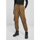 Pantaloni // Urban classics Ladies High Waist Crinkle Nylon Cargo Pants midground