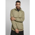 Jachetă pentru bărbati  // Urban classics Stand Up Collar Pull Over Jacket khaki
