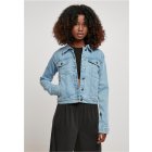Jachetă  pentru femei  // Urban Classics Ladies Organic Denim Jacket clearblue bleached