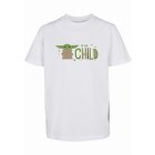 Tricou pentru copii // Mister tee Kids Mandalorian The Child Tee white