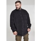 Camasi de barbati // Urban Classics Corduroy Shirt black