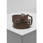 Curea pentru // Urban Classics Leather Imitation Belt brown