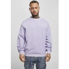 Tricou pentru bărbati cu mânecă lungă // Urban Classics Pigment Dyed Pocket Longsleeve lavender