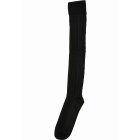 Şosete // Urban Classics / Cosy Jacquard Overknee Socks black