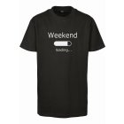 Tricou pentru copii // Mister tee Kids Weekend Loading 2.0 Tee black
