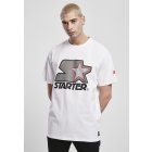 Tricou pentru bărbati cu mânecă scurtă // Starter Multicolored Logo Tee wht/gry
