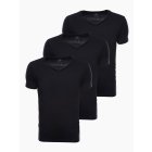 Men's plain t-shirt - black 3-pack Z29 V9