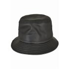 Pălărie // Flexfit Imitation Leather Bucket Hat black