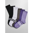 Şosete // Urban Classics Double Stripes Socks 7-Pack multicolor