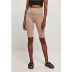 Pantaloni scurti // Urban Classics Ladies Organic Stretch Jersey Cycle Shorts softtaupe