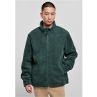 Jachetă pentru bărbati  // Urban Classics / Basic Sherpa Jacket bottlegreen