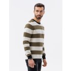 Men's sweater E189 - olive