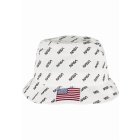 Pălărie // Mister tee NASA Allover Bucket Hat white