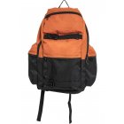 Urban Classics Accessoires / Backpack Colourblocking vibrantorange/black