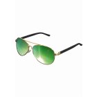 Ochelari de soare // MasterDis Sunglasses Mumbo Mirror gold/green