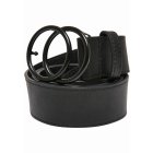 Curea femei // Urban Classics / Coloured Ring Buckle Belt black